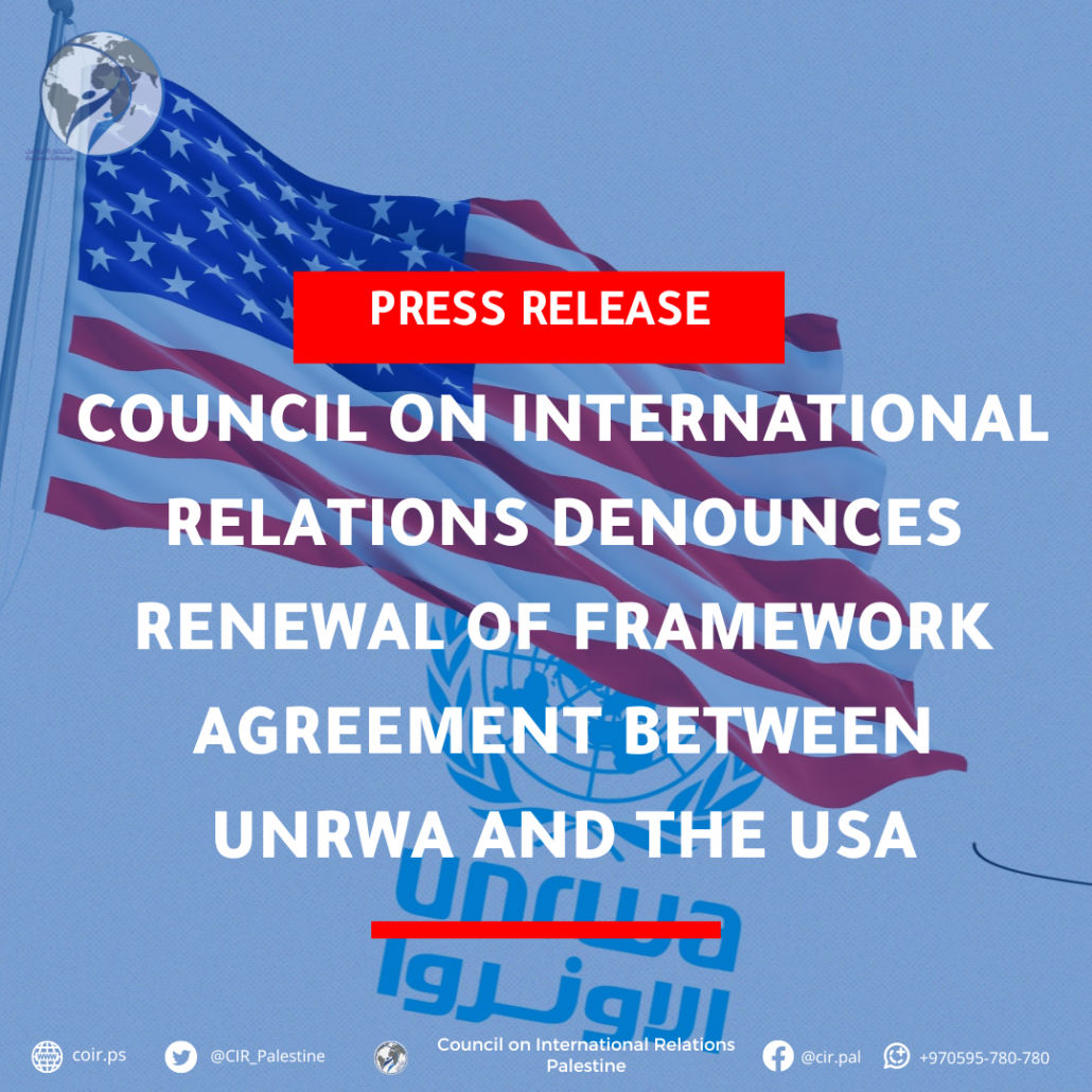  council on international relations palestine 